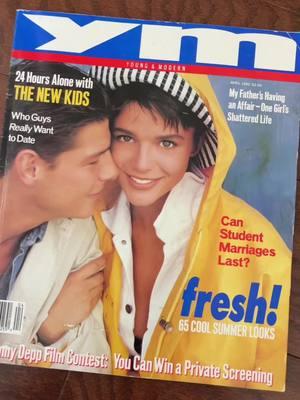 YM magazine - 1990✨ #nostalgia #90s #90snostalgia #nkotb #newkidsontheblock #genx #90sstyle #90sclothes #1990 