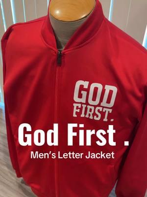 #MensLetterJacket #ChristianJacket #GodFirst #GodFirstPeriod #God #ChristianAttire #MensJacket #menszipperfashion #MensZipperJacket #MensFashion #ChristianFashion #ChristianContent #PrisonWife #PrisonWifelife #prayinghusband #PrayingWife #ChristianCouple #ManofGod #newchristian 