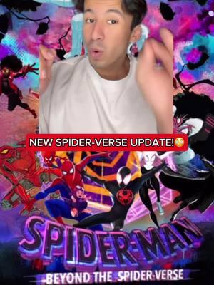 New Spider-Verse Update!😳 #supes #spiderman #spiderverse #btsv #marvel #beyondthespiderverse 