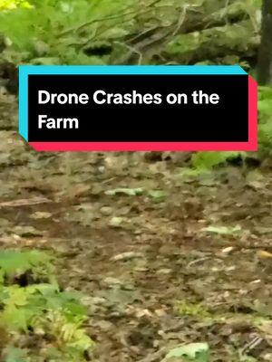 Today a #drone #crasheon my #farm #shocking #footage of what these #drones really are. be prepared to be shocked #aliens #ufo #northeast #connecticut #farmersteve727 #barstoolsports 