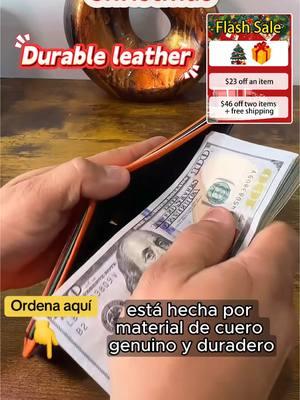 #gsoiax #gsoiaxwallet# #slim #wallet #men #Husband#Christmas#gift#son#hijo #rfidblocking #RFID #cartera #para #hombre#billetes #targetas #leatherwallet #paratii #fyp #viralvideo #TikTokShop #deals @GSOIAX 