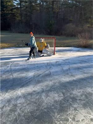 3 puck on the ODR #odr #hockey #pond #vermont 