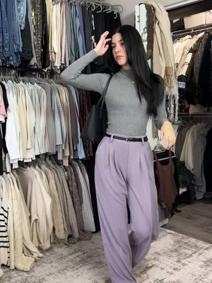 Barnie vibes todayyy 💜  . . . . #foryoupage #fyp #fashiontiktok #stylist #virtualstylist #fashioninspiration #fallfashion #outfitinspo #OOTD #gdwm #LTK #workootdinspo #corporategirlyoutfits 