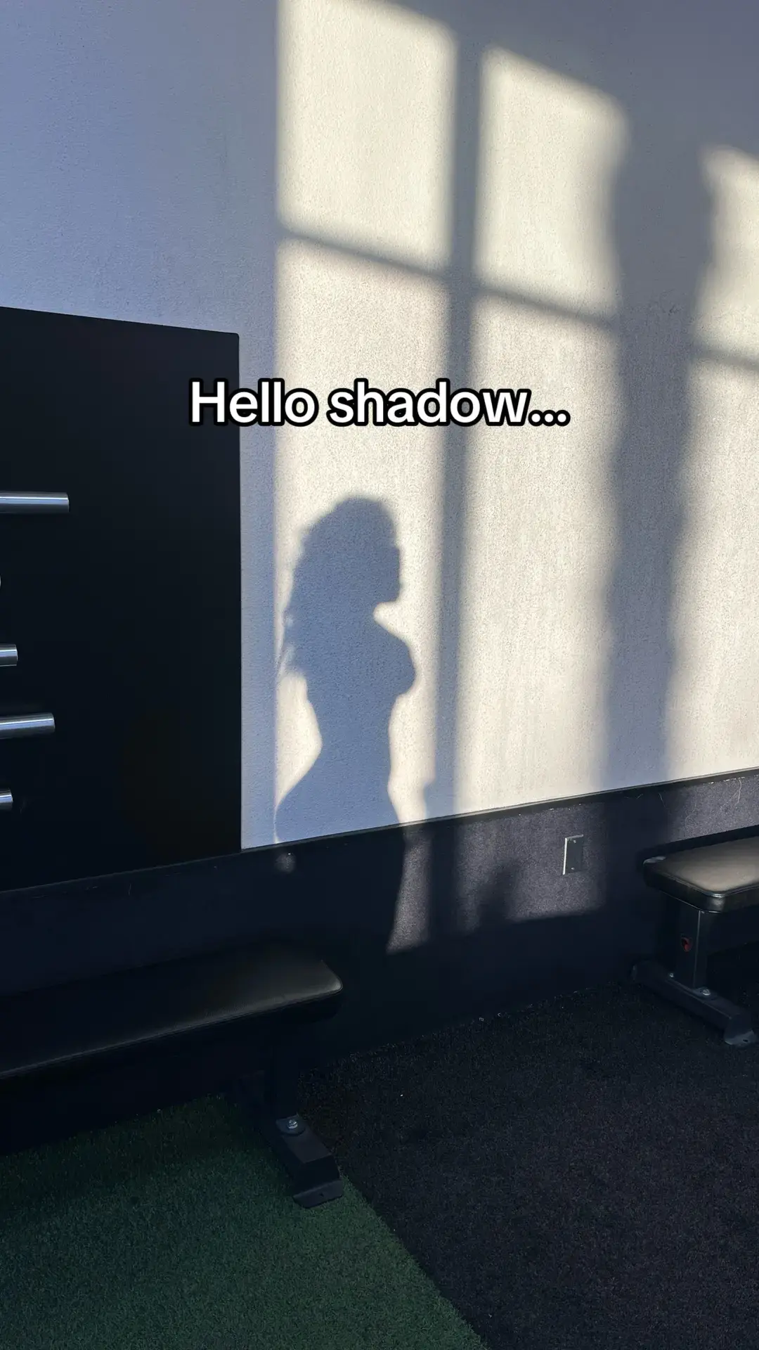 Nobody can tell me nothing now. #silhouette #fitmoms #over35club #shadow #gymgirls 