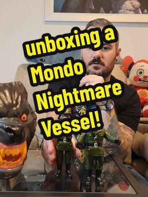 this thing is UNREAL. thank you @Mondo for this incredible gift. what do you want to see them do next?? #mondo #unboxing #nightmarevessel #americanwerewolfinlondon  #horror #horrortok #horrortoys #horrormovies #movietok #collectibles #giftideas #spookyseason #werewolf 