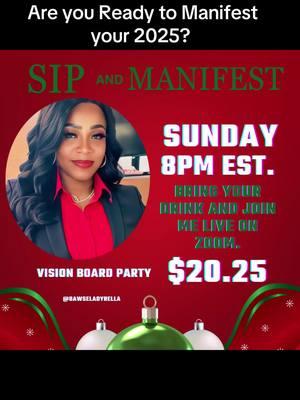 ✨ TODAY’S THE DAY! ✨ It’s time to S I P & M A N I F E S T at our Vision Board Party! 🌟 If you’ve been dreaming of bringing your goals to life, today is the day to make it happen! Join us for an inspiring, high-energy session where you’ll create your dream future, surrounded by amazing people. 💫 Whether you’re manifesting career success, personal growth, or life adventures, this is YOUR moment to set those intentions and watch them unfold. Tickets are still available for just $20.25 – but hurry, they won’t last long! Grab yours now through the link below and let’s start manifesting greatness together! See you soon! 💖✨ https://stan.store/Bawseladyrella #womenwhoboss #womenwholead  #coach #coachmebawse #influencer #bawseladyrella  #leadersinheels #empowerher #visionboardparty  #visionboards #sipandmanifest2025 #manifestyourdreamlife #youdeservetowin #ticketsavailable #bossladystatus #hustleandmotivate  #motivation #bossladymindset #sheboss #ladypreneur #ceomindset #hersuccess #girlpreneur  #contentcreation #godandgoals  #makemoneyoncontent  #helpingothers #tiktokpartner #LifeOnTikTok #tiktokforgood #linkinbio  #fyp #foryoupage