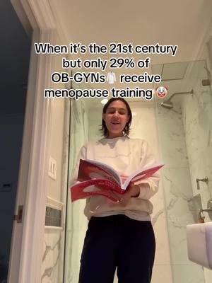 Effed fact No. 77: Only 29% of OB-GYNs recieve menopause training  From our book, “100 Effed Facts About The Gender Health Gap”  #menopause #menopausesupport #menopauserelief #obgyn #hormonalhealth 