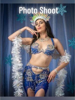 ❄️ Winter Photo Shoot ❄️ 📸 Kelly Bryant Graphics #bellydance #bellydancer #winter #holidays #tiktokbellydance #dance #tiktokdance #raqssharqi  #danzaarabe #tabla #shakira #foryou #foryoupage