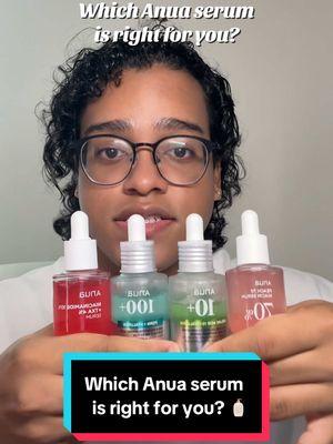 Which serum fits YOUR skin concern? ❤️💙💚🩷 Mentioned: - Anua Niacinamide 10% + TXA 4% Serum - Anua PDRN Hyaluronic Acid Capsule 100 Serum - Anua Azelaic Acid 10 Hyaluron Redness Soothing Serum - Anua Peach 70 Niacin Serum #kbeauty #kbeautyskincare #koreanskincare #oliveyoung #hyaluronicacid #anua #pdrn #anuapdrnserum #tiktokshopnewarrivals #glassskin #koreanserum #darkspots #dryskin #koreanskincare101 @anua_global @Anua Store US  