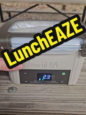 Say goodbye to cold bring lunches. #lunchbox #lunch #warmmeal #meal #sandwhich #office #field #work #construction #trades #hunt #fish #Outdoors #overland #luncheaze #cordless #jakesohvadventures #core #electric #eat #food 