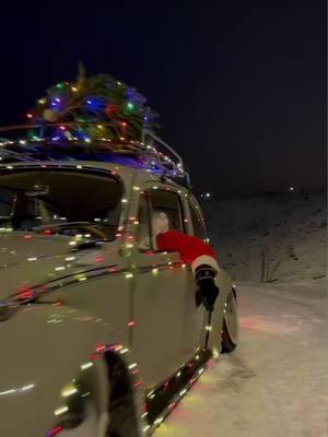 If Santa drove a VW on Christmas this is what it would look like! #vw #vwbug #volkswagen #aircooled #aircooledvw #aircooler #kafer #classicvw #oldcar #slugbug #volks #classiccar #hotvws #fuchs #fuchswheels #vwrestoration #slammed #santa #christmas 