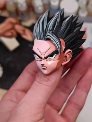 Mysterious Gohan Face Repainting #gohan #mysticgohan #ultimategohan 