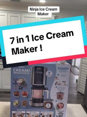 7 in 1 ice cream maker ! Sorbet or smoothies ! #ninja#sorbet#shakes#icecream#icecreammaker #shakeshakeshake #foryoupage 