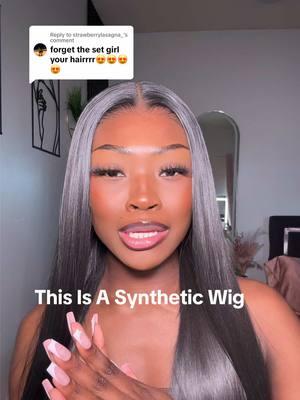 Replying to @strawberrylasagna_ Glueless Synthetic Wig🩷🩷#goodqualitywigs  #syntheticwig #wearandgowigs #affordablewigs #wigreview #honestreview #hairtok #uahair9x7gluelesssynthetic #wiginstallforbeginners #gluelesswig #gluelesssyntheticwig #fallfashion #lacefrontwig #lacemelt #transparentlace #wiglovers #beginnerfriendlywig