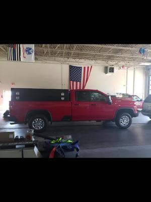 This brand new #chevrolet #3500 is off to the powder coating shop to button up the bed mounting tubes and it will be ready for service. This is a full #soundoffsignal build with other goods from #motorola #havis #magneticmic #mpcircuits #badlands and more. Thanks for watching!  #goodinelectronics #brushtruck #fire #firedepartment #fireapparatus #upfit #upfitter  #fyp #fypシ 