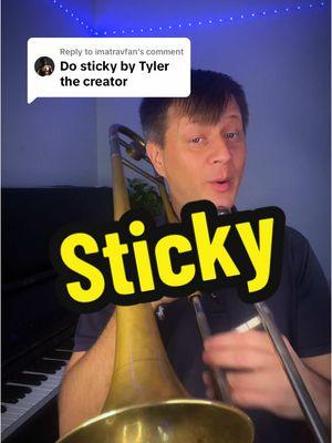 Replying to @imatravfan What should I play next? Be sure to sign up for my Skool community! #trombone #musictutorial #sticky #tylerthecreator #trending 