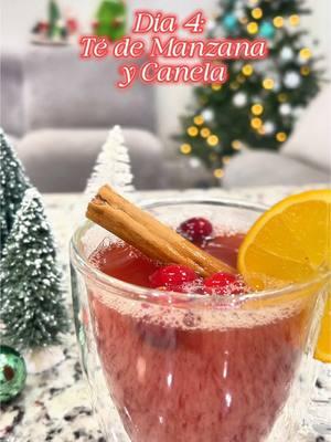 DÍA 4: TÉ DE MANZANA Y CANELA ✨Para esas mañanas frías, te traemos este delicioso té de manzana y canela, que además de ser delicioso, es una opción más saludable que las típicas bebidas navideñas☕. Te enseño cómo hacerlo: Ingredientes: 🎄2 tazas de jugo de manzana (preferentemente 100% jugo de manzana puro, sin azúcares añadidos) 🎄1 taza de arándanos frescos o congelados 🎄1 rama de canela 🎄2-3 clavos de olor enteros 🎄1-2 estrella de anís (opcional, para un sabor extra) 🎄1-2 cucharadas de jarabe de arce o miel (opcional, para añadir dulzura) 🎄1 naranja (rallada y exprimida) 🎄1 cucharada de jengibre fresco (rallado, opcional, para un toque extra de calidez) 🎄Arándanos frescos y rodajas de naranja (para decorar) Instrucciones: Para preparar este delicioso té de manzana y canela, combina en una olla jugo de manzana, arándanos, canela en rama, clavos de olor, anís estrellado (opcional), jengibre rallado (opcional), ralladura y jugo de naranja; cocina a fuego medio hasta que hierva suavemente y los sabores se fusionen, dejando que los arándanos revienten durante 15-20 minutos; endulza al gusto con miel o jarabe de arce; cuela los ingredientes sólidos si lo prefieres, y sirve caliente en una taza decorada con arándanos frescos, rodajas de naranja o canela en rama. SUSTITUCIONES: ⭐️Puedes hervir agua con manzana pelada y picada para hacer un ‘jugo’ natural. ⭐ ️ Puedes sustituir el jarabe de arce por miel, o una opción baja en azúcar sería stevia o monk fruit ✨. ¡SORPRESA! ¿Quieres recibir un recetario con todas las recetas de nuestro especial de 12 días? Comenta la palabra "REGALO" si deseas obtenerlo y lo recibirás en tus mensajes privados este 24 de diciembre🌟🎁. Con amor, Gabby de Natórganica 💚 #recetanatorganica #tedecanela #recetasnavidenas #tedefrutas #bebidascalientes #recetassaludables #navidadsaludable #recetassencillas #hechoencasa #comidafestiva #ideasnavidenas #vidasana #cocinasaludable #desayunosaludable #bebidasnaturales #amorporlacocina #jengibreycanela #saboresnavidenos #alimentacion 