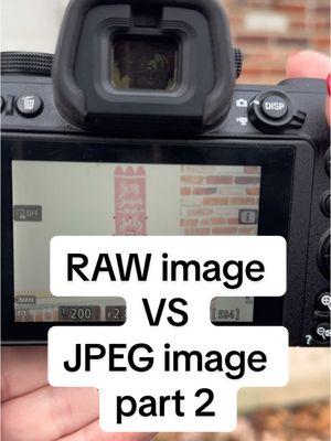 Replying to @_T0NY.VII_ here is an overexposed raw image versus a JPEG image that is overexposed and why raw is better when you need to salvage a photo in editing! #photography101 #YourTikTokTeacherOfPhotographer #CameraTricks #CameraSetUp #PhotographyClass 