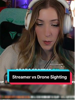 Note to self, don’t let me be the one to investigate the drones 🤣🤣 Ft: @retroplastix @Bug 🐞  #dronefootage #streamers #streamergirl #streamerlife #streamerclips #smallstreamer