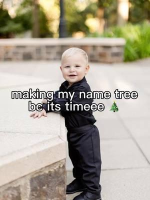 #CapCut #luca #nametree #christmas 