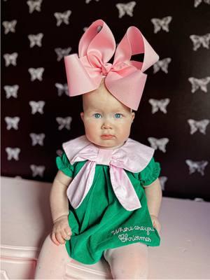 How many Grinch themed outfits is too much?  @Little Stocking Co. @MYGGPofficialshop @Purple Pearl Smocks @balticessentials  #grinchmas #cindylouwho #babygirl  #babygirloutfit #smocked #smockedbabyclothes #babyoutfit #bigbow #bigbows   25 days of christmas Grinchmas cindy lou who Baby girl outfit inspo Smocked baby clothes