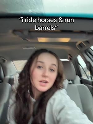 i get it if non horse people ask but if ppl who ride ask im just like 🫠🫠🫠 #horseriding #barrelrace #barrelracer #barrelhorse #country #sorrelmare #mare #western #westernwear #rodeo 