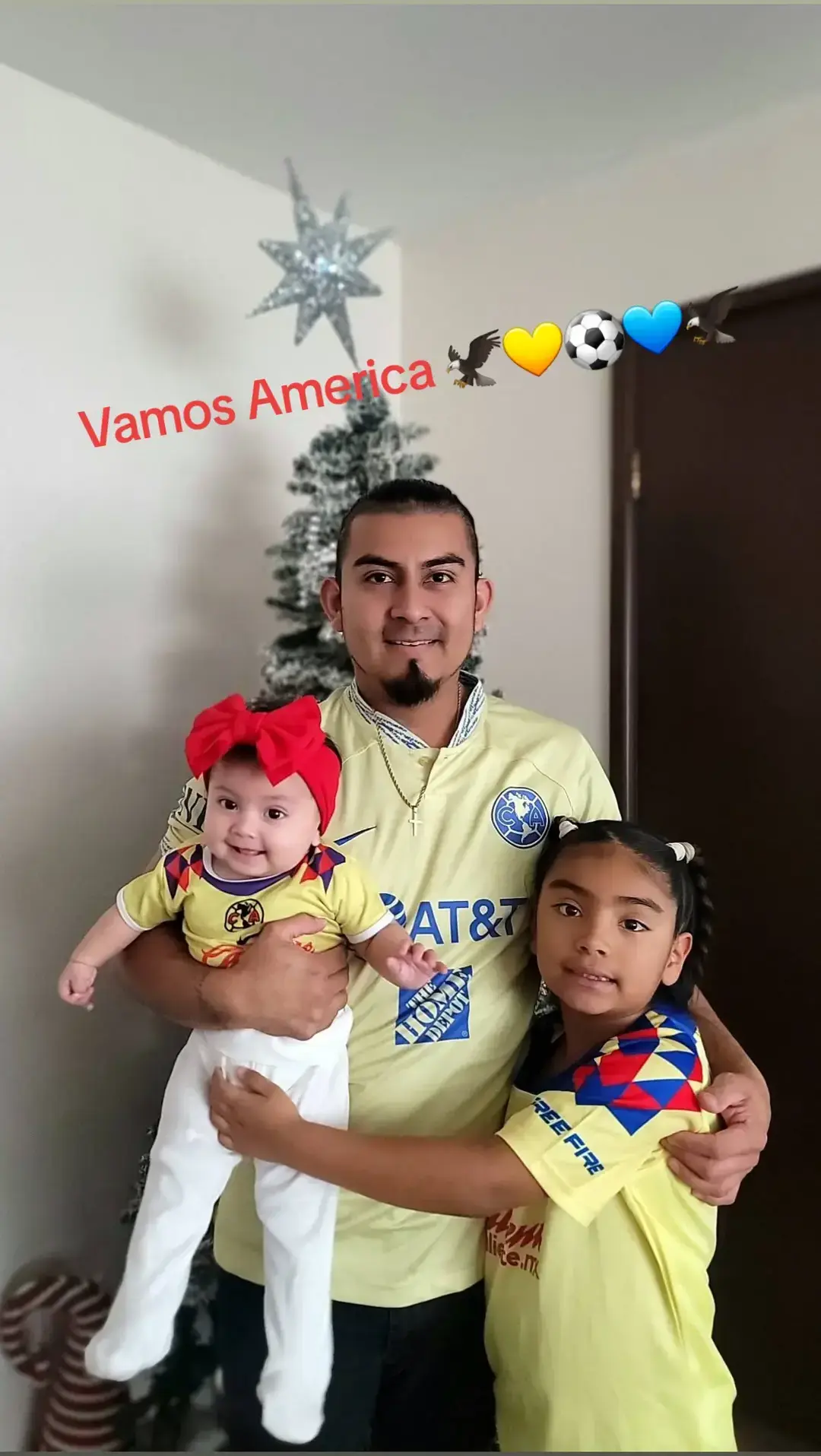 #ElMasGrande #VamosAmerica #LasAguilasDelAmerica #OdiameMas #juntosporeltricampeonato  🦅💙⚽️💛🦅