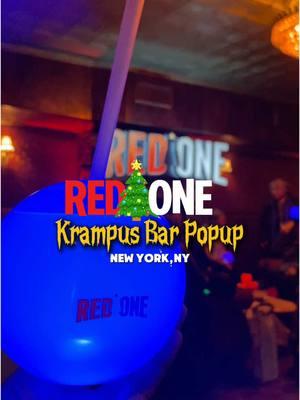 •A one of a kind popup experience hosted in • NYC to promote the film Red One. Red One is réleased on Prime Video and avail for • watch. The bar featured Krampus & had hints of Saint Nick. Guests were able to take photos & enjoy two drinks. One in a collectors cup to take home and another 'specialty drink. Ironically despite the dark look the bar felt cozy & had mini games to play in between. Id rate the experience a 10/10 and will be watching the film. Thank you Amazon Prime Video for hosting the experience!  #amazon #amazonprime #amazonprimevideo #speakeasy #hiddenspeakeasy #krampus #krampusbar #redone #redonepopupexperience #redonenycpopup #krampusbarpopup #christmas #therock #dwaynejohnson #jumanji #nostalgia #fyp #fun #christmasfun #christmasfuninnyc #santabarcrawl2024 