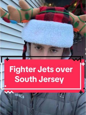 12/15 Fighter Jets over South Jersey #jersey #newjersey #drone #drones #fighterjets 