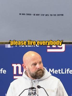 Giants HC Brian Daboll was asked about this week's airplane message #nfl #nfltiktok #nygiants