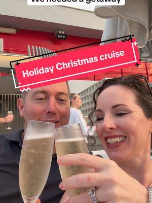 We’ve had a rough year- so for our 10 year anniversay we booked a @Virgin Voyages cruise. Im new to virgin but we had such a fun time and it was much needed- we couldnt dock in the bahamas so that was a bummer but we get to do some holiday trivia. #virgincruise #virginvoyages #vacationmode #holidaycruise