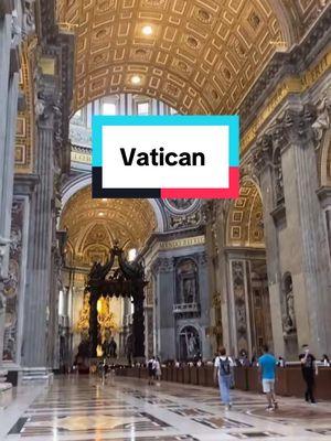 Inside the Vatican in Italy! #tiktokdisability #accessibletravel #accessibility #travelcreator 