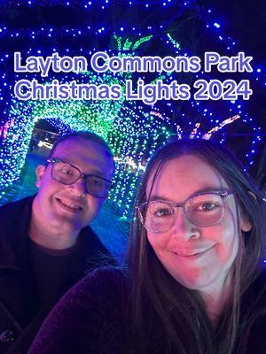 Last night @Collin McRae & I went to see #ChristmasLights at #LaytonCommonsPark in #LaytonUtah and we had to share! ♥️💚🥰🥰 I love you baby! I had fun! #utah #christmas #christmaslights2024 #utahcheck #winterfun #iloveyouforever 