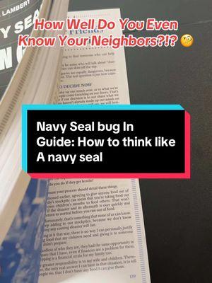 Be ptepared for any situation. How well do you know your neighbors Navy seal bug in guide #tiktokshopfinds #buginfood #buginguide #bugin#freesamples #navysealtraining #navyseal #preperation #neighborhood #saftey #naturaldisaster 