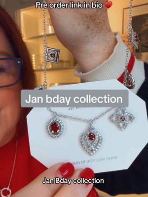 Jan bday collection is going to be 🔥 38 different styles. Should be revealimg these beauties on Wednesday. Pre order link is in bio #fyp #newcollections #surprisejewelryreveals #surprisejewelry #january #januarybirthday #jewelryreveals #garnet #jewelrybusiness