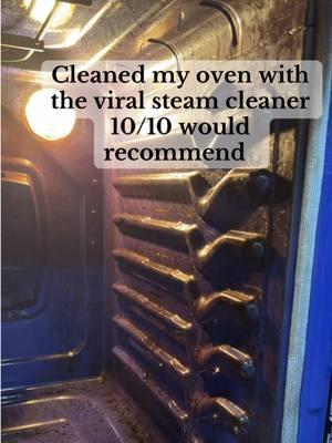 I barely had to scrub. The steam cleaner did all the work! Would  highly recommend using this steam cleaner to clean your oven! ##steamcleaning##steam##handheldsteamer##nochemicalsneeded##nochemicals##onlysteam##cleaning##cleaningtiktok##cleaninghacksforyou##cleaninghacks##ovencleaning##contentcreator##creatorsearchinsights##tiktokshopfinds##tiktopshop##housecleaning