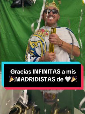 #graciasinfinitas #halamadrid #reyesdeeuropa #parati #fyp #celebracion #party #followers #seguidores #elcipotemerengue 