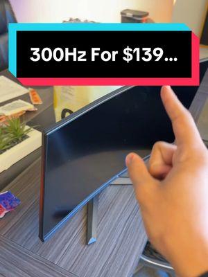 300hz monitor… for $139 #c#carterpcst#techt#techtoktechfacts #gaming #gaminggear #monitor #gamingmonitor 