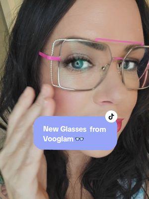 Super cool glasses from Vooglam! I love a unique style and the square type frames fit my face perfectly! They even took my prescription from my eye doctor! @vooglam #eyeglasses #vooglam  #vooglamframe #prettyglasses #eyewear #eyewearfashion 