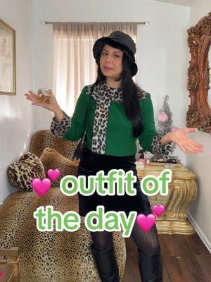 holiday outfit idea fran drescher fran the nanny inspired ✨ christmas outfit idea #franthenanny #frandrescher #xmasfit #holidaypartyoutfit #thriftedfashion replica perfume styling long black boots 