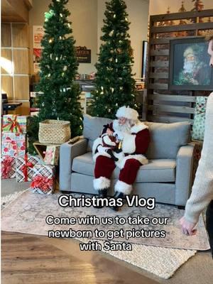 Actually so impressed with this Santa he was so sweet #rcwilley #santapictures #christmasvlog #Vlog #runerrandswithme #firsttimemom #santavisit 