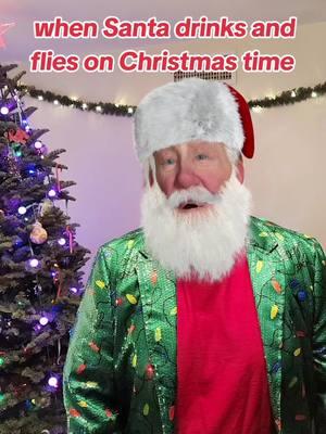 please don't leave egg nogg out for this man #fyp #funny #comedyvideo #santa #christmas #holiday #undertheinfluence #drunk #toomuchtodrink #beligerent #list #youmadethelist #naughty #chrisjericho 