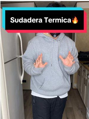 Sudadera termica #sudadera #termica #sudaderaparahombre #TikTokShopHolidayHaul #regaloparahombre #regaloparamujer 