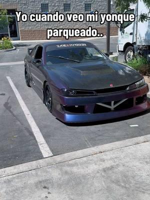 Yo cuando veo mi 240sx parqueado 😮‍💨😍 #Nissan #s14 #silvia #kouki #sr20det #240sx #jdm #japan #hks #greddy #s15silvia #fypシ #foryoupage #viralvideo #trending #paratii #cars 