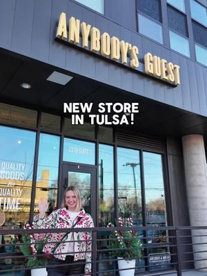 #ad Anybody’s Guest is officially open in Tulsa, Oklahoma! This store has so many great items that would make perfect Christmas gifts. Location:  2219 E 11th Street Suite 3, Tulsa, OK 74104   Right across from Mother Road Market on Route 66! #tulsa #tulsaoklahoma #tulsashopping #oklahoma #newstore #christmas #918tulsa #route66 #qualitygoodsforqualitytime 