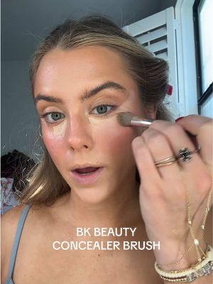 this concealer brush does something for the makeup that a sponge or your fingers cannot accomplish 🤯 everything is airbrushed and it leaves the full pigment of the product. @BK Beauty Brushes  #thebkbeauty #concealer #concealerhack #concealertutorial #concealertips #concealerreview #concealerbrush #bkbeautybrushes #bkbeauty #bkbeautyconcealerbrush #bkbeautya506 #a506brush #a506concealerbrush #blendingtutorial #blendingconcealer #concealerbrushes the bk beauty, bk beauty a506 hot n flashy concealer brush, makeup brush, concealer brush. #makeupbrushes #makeupbrush #tiktokshopcreatorpicks #tiktokshopholidayhaul  