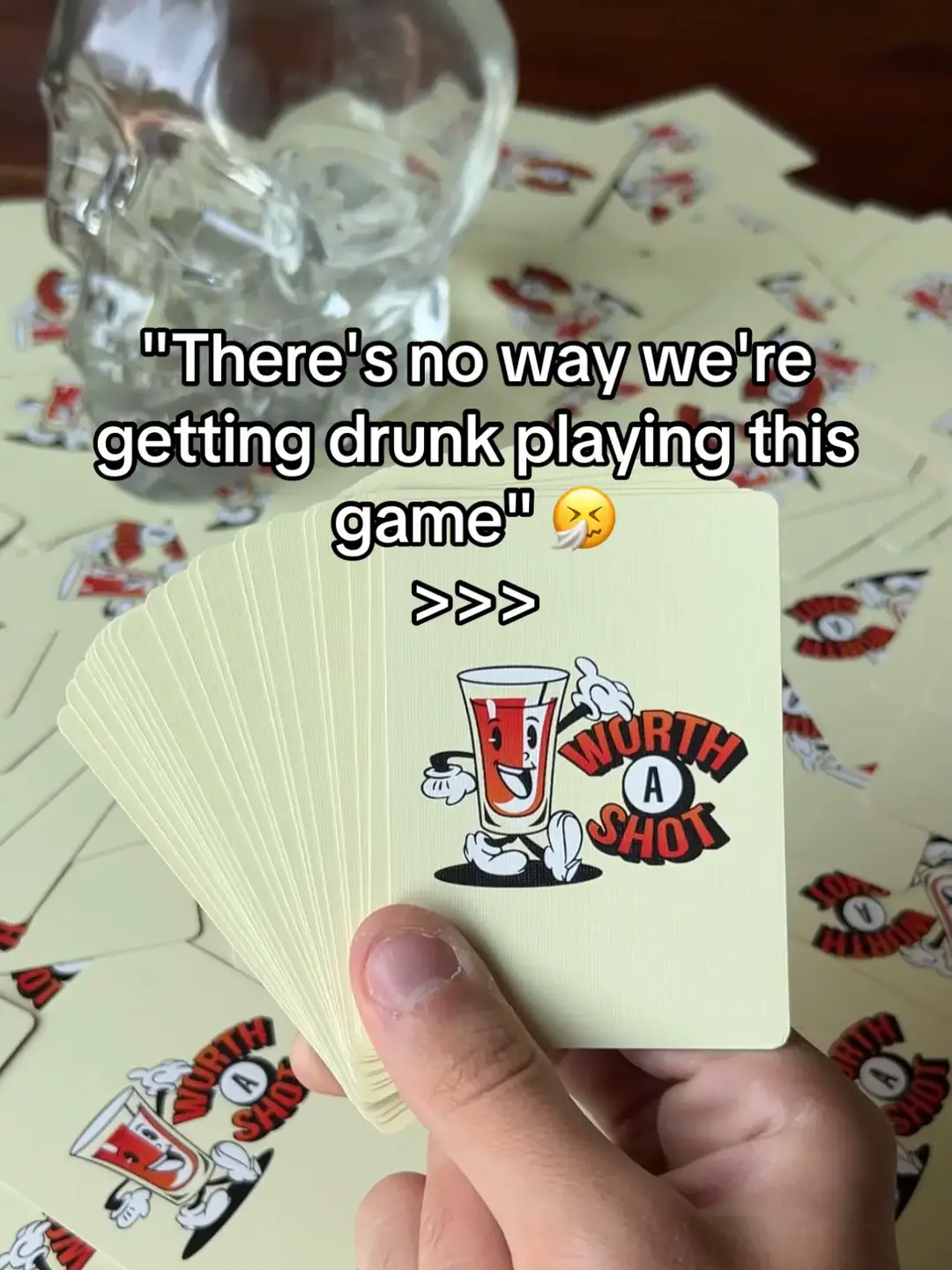 Game link in bio 🍻 #partygames #thingstodowithfriends #fyp #cardgame #drinkinggame #TikTokMadeMeBuylt #gamenightideas #GameNight