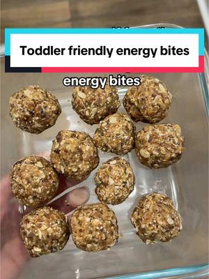 RECIPE AT HUNGRY-BLONDE.COM 4 ingredients needed, no refined sugar, no baking required!  All you need to make these energy bites (that kids + adults will *love*) is: • dates • nut butter • coconut oil • oats * * I used a @purely_elizabeth superfood oat blend that had some additional ingredients like chia seeds you might be seeing, details are on the recipe post HUNGRY-BLONDE.COM/EASY-ENERGY-BITES #toddlersnackideas #toddlersnacks #toddlersnack #SnackTime #healthysnacks #healthysnackideas #healthyfoodshare