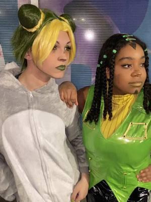 I miss my girl already 🥹 @lynn blendi🍉  #awa #animeweekendatlanta #awa2024 #cosplay #jojosbizarreadventure #jjba #stoneocean #jojopart6 #jolynekujo #ermescostello #jolymes 