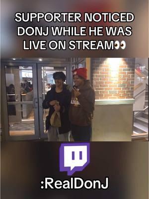 Running into supporters be the best feelings💯 #fyp #foryoupage #trending #donj #contentcreator #funny #twitchstreamer #streamer #funnyclips #clipfarming #ytvideo 